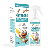 Petzlora Lizard Repellent Spray (Pack of 2x250ml)