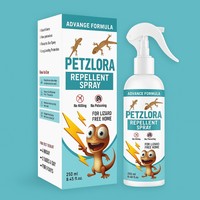 Petzlora Lizard Repellent Spray (Pack of 2x250ml)